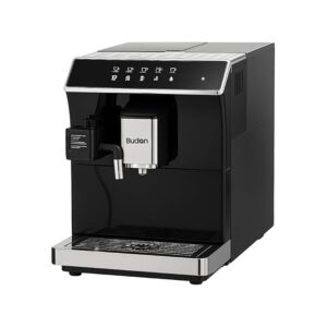 budan x7 fully automatic espresso coffee machine|bean to cup coffee at 19 bar pressure| espresso,cappuccino,milk foam system,|full touch display |best for home & office|1 year warranty (touchscreen)